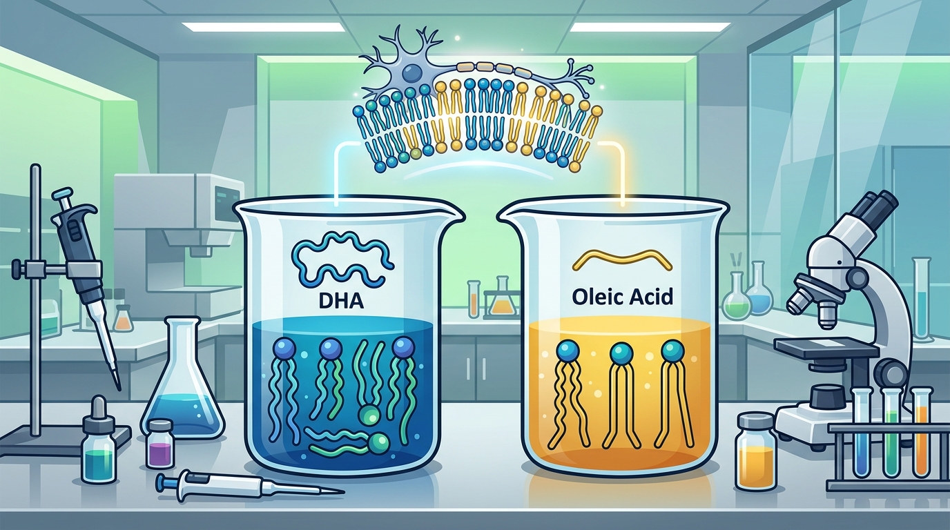 DHA vs. Oleic Acid: Which Lipid Is Critical for Brain Health?