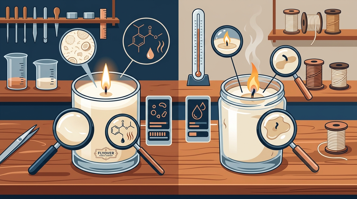 How to Compare Hand-Poured Candle Quality: A Buyer's Guide
