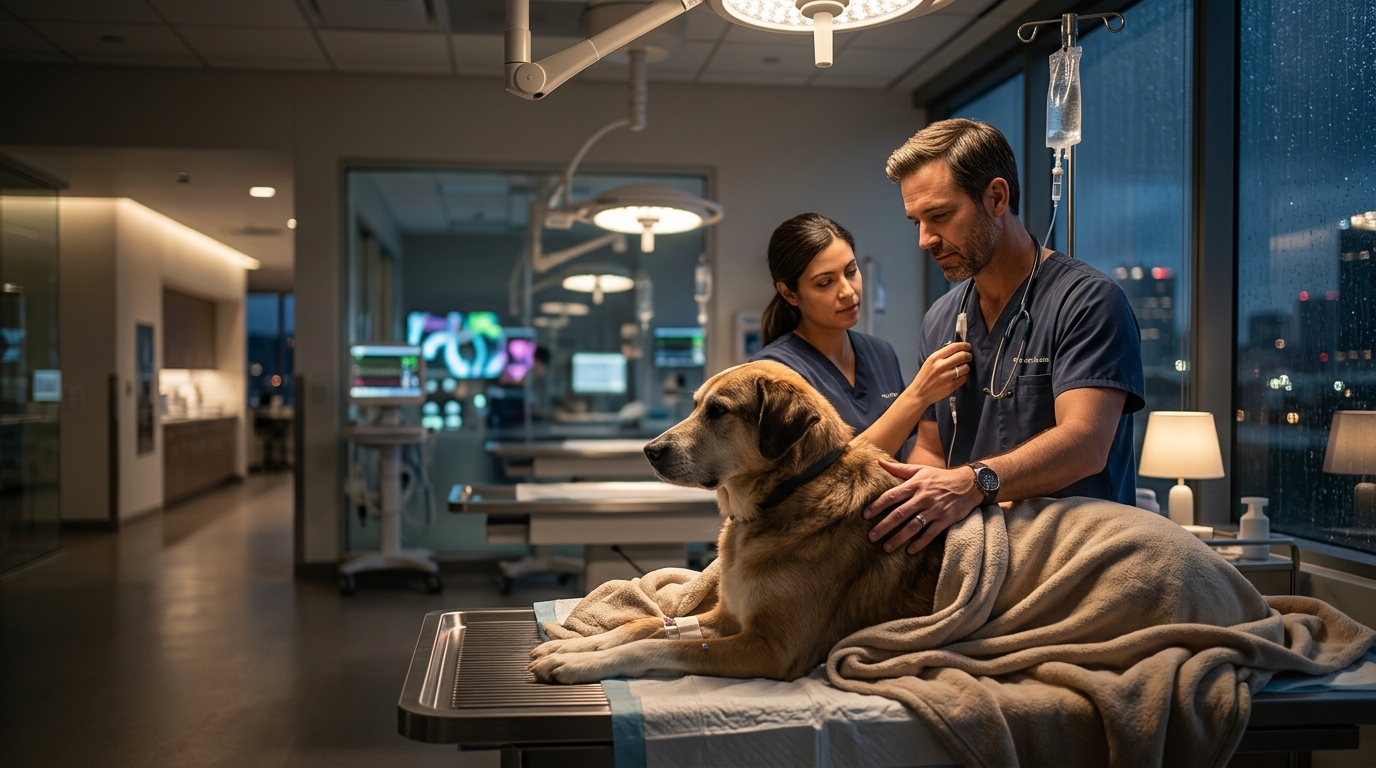24/7 Emergency Vet in LA for Critical Care Overnight