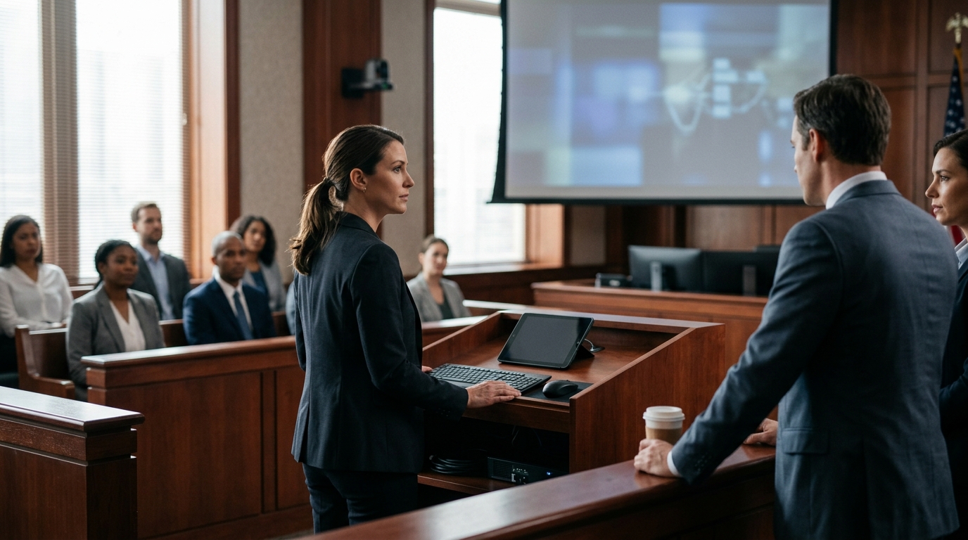 Advantages of Trial Technology in Court Cases | Persuadius