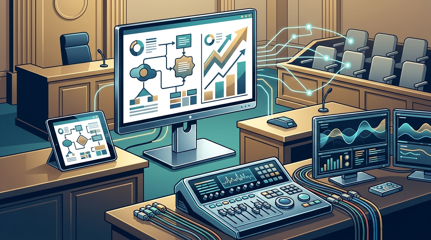 Advantages of Trial Technology in Court Cases | Persuadius