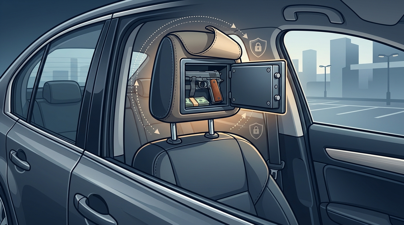 Best Hidden Gun Safes for Sedans: Secure & Discreet Options