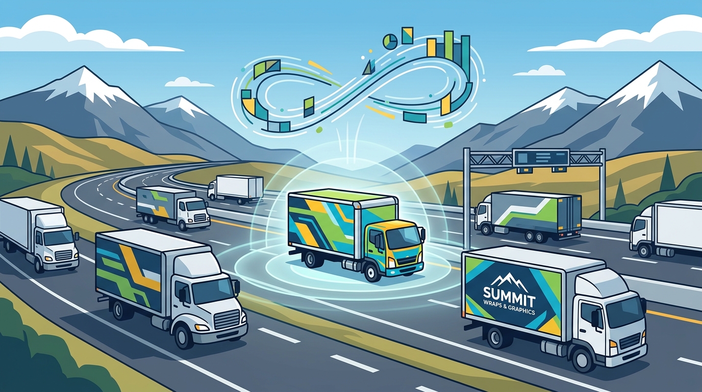 Vehicle Wrap Benefits for Business Trucks | Summit Wraps