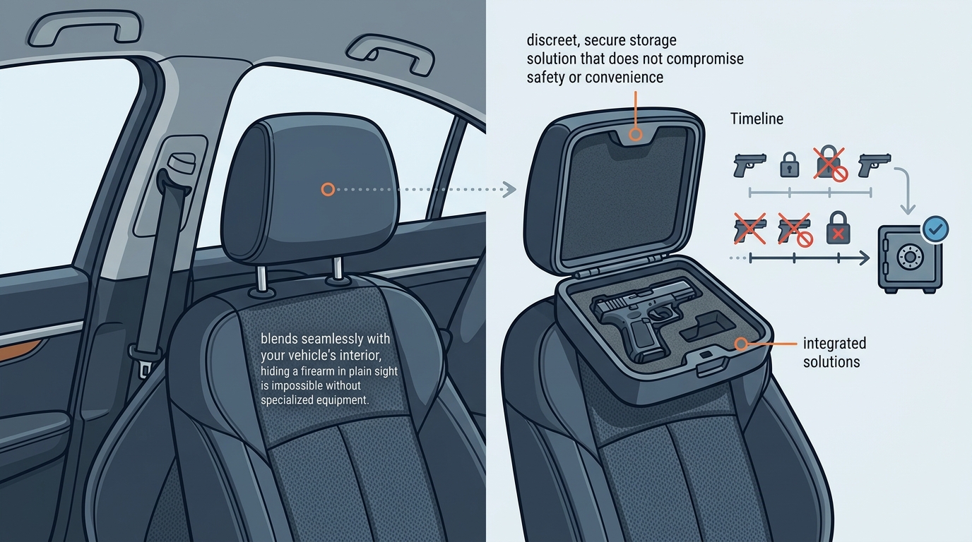 Can I Hide a Gun in My Car Headrest? The Ultimate Guide
