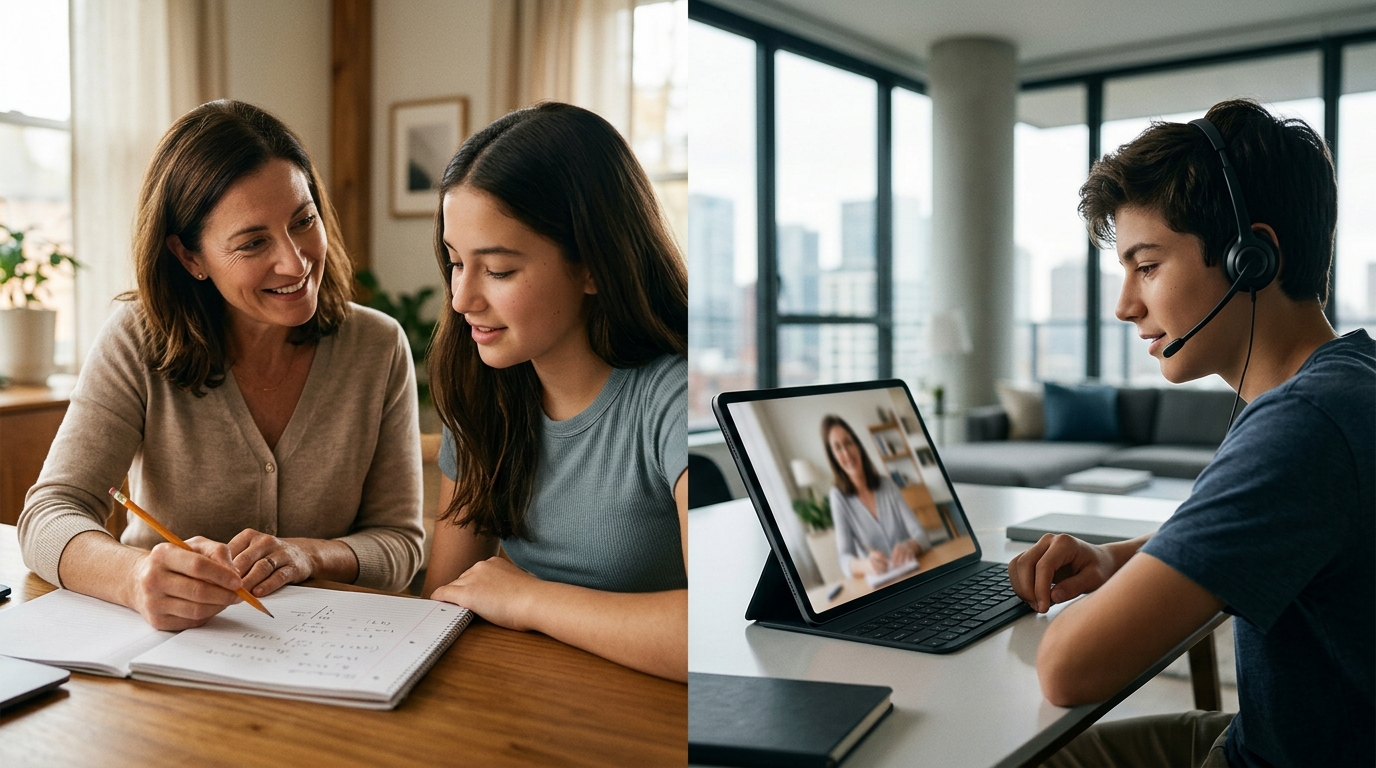 Online vs In-Person Math Tutoring: Effectiveness & Results