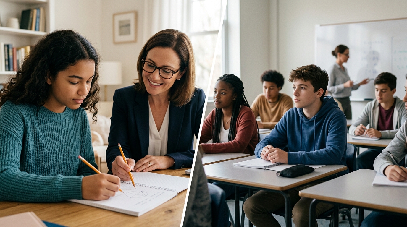 One-on-One Tutoring vs Group Classes: Which is Better for Math?