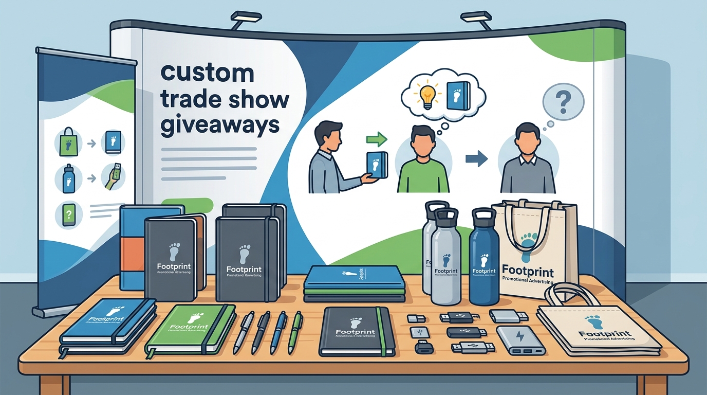 Custom Trade Show Giveaways & Displays: A Strategic Guide