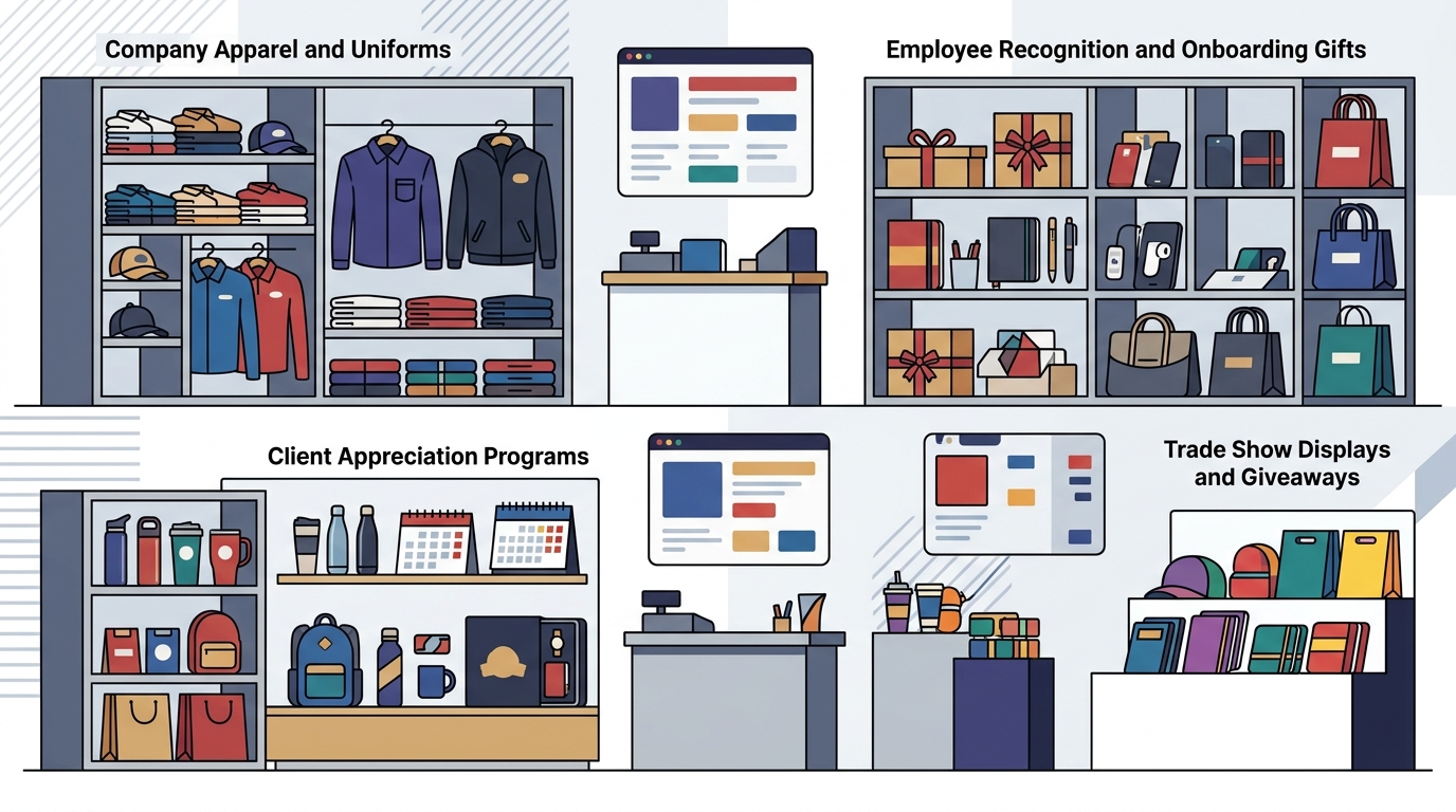 How to Set Up a Company Store for Branded Merchandise
