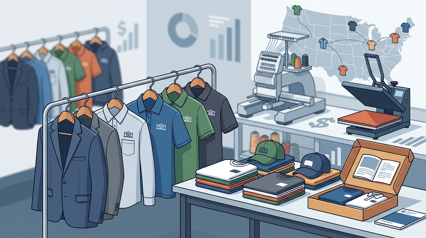 Who Does Branded Company Apparel and Uniforms in the US?
