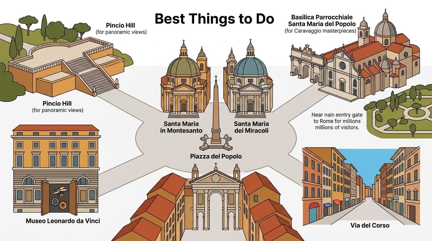 Best Things to Do Near Piazza del Popolo in Rome