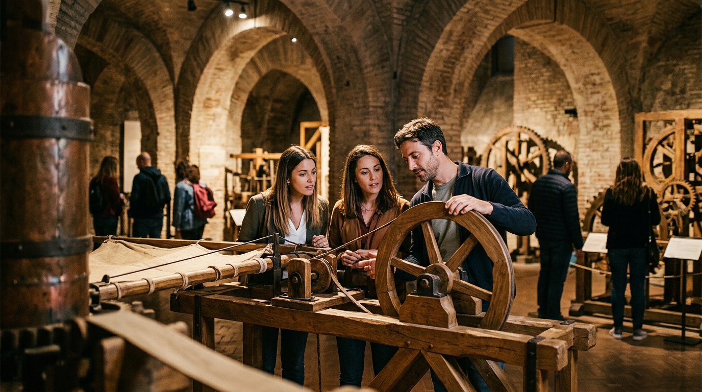 Where to See Leonardo da Vinci's Inventions in Person