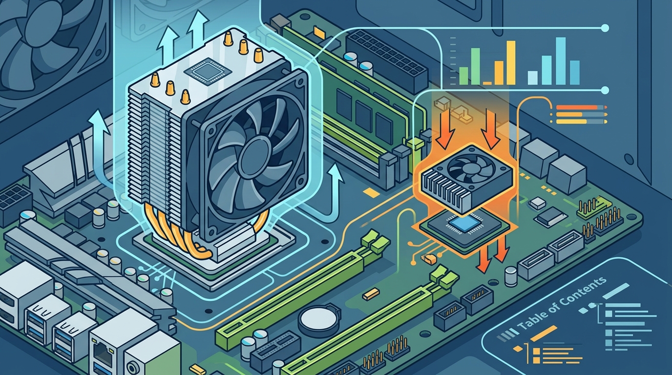 CPU Cooler vs Chipset Cooler: Key Differences Explained