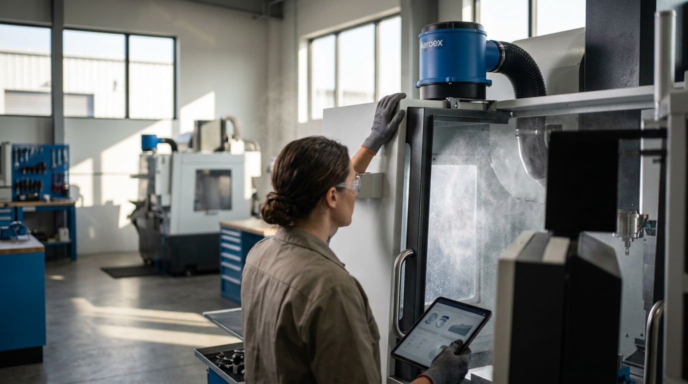 How to Choose the Right Mist Collector for Your Machine Shop
