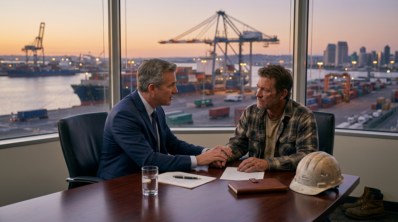 San Diego Longshore Act Lawyers for Maritime Workers