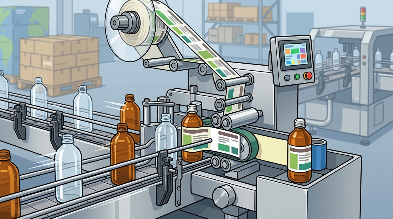 Automatic Round Bottle Labeling Machines: Precision & Speed