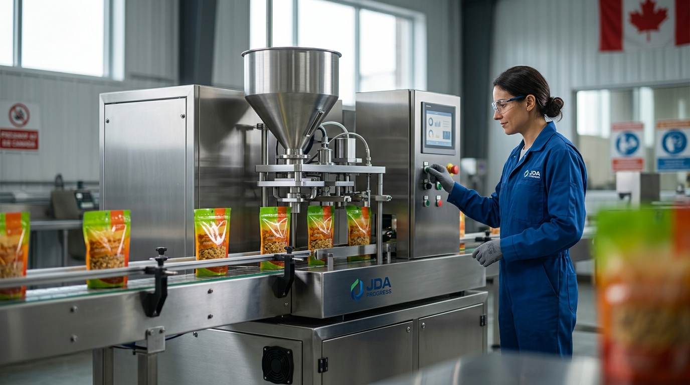 Best Automatic Filling Machine for Premade Standup Pouches