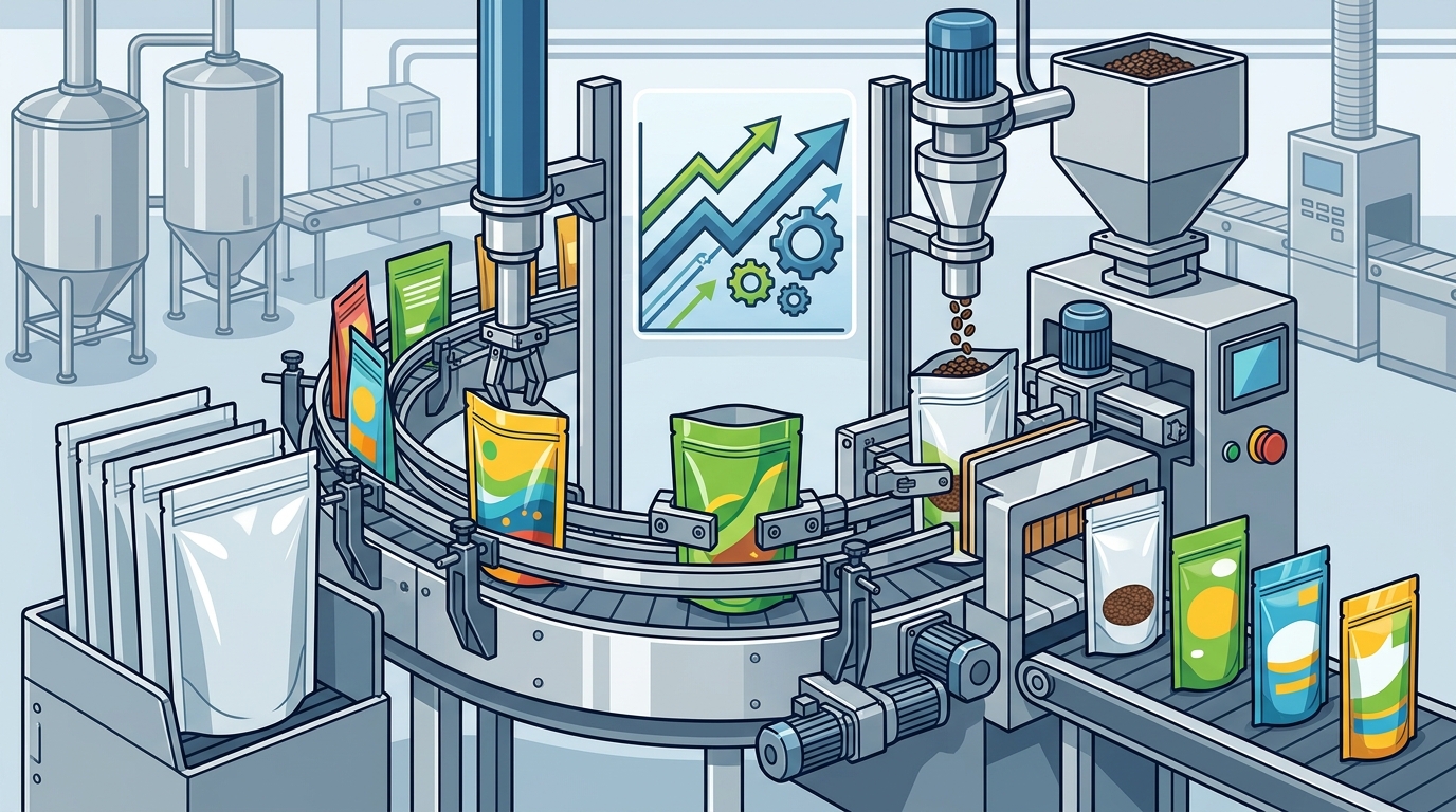 Best Automatic Filling Machine for Premade Standup Pouches