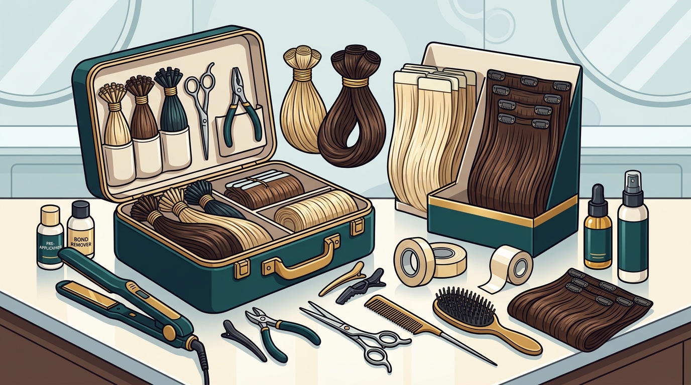 Hair Extension Starter Kit: Everything You Need to Know