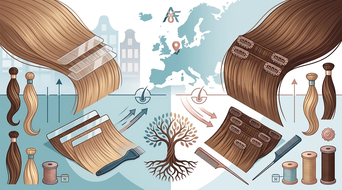 Tape-In vs Clip-In Hair Extensions: Which Is Right for You?
