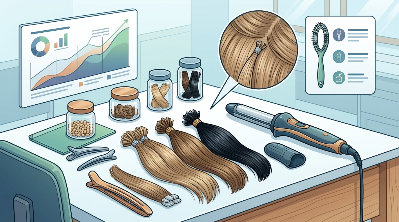 Best Pre-Bonded Hair Extensions for Beginners