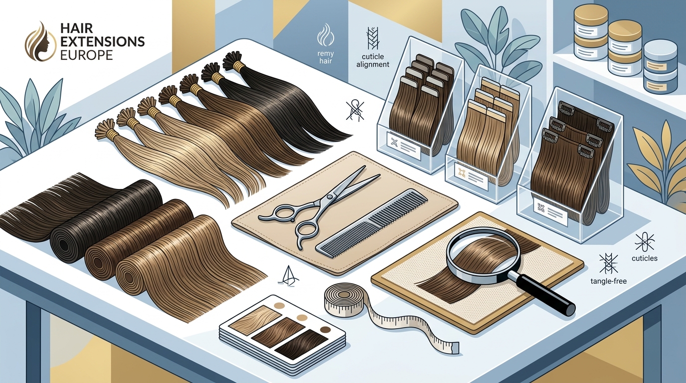 100% Natural Human Hair Extensions: Quality Guide