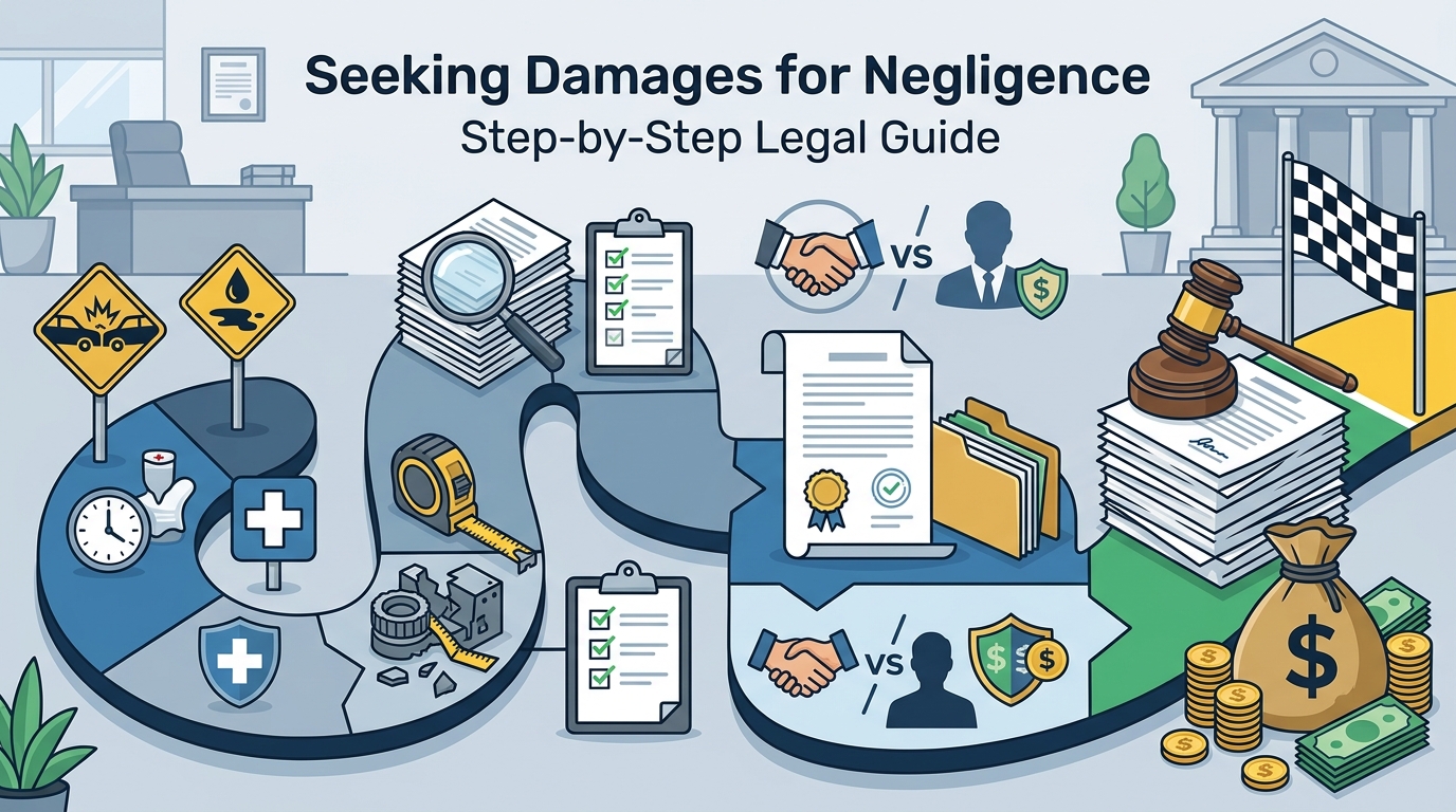 Seeking Damages for Negligence: A Step-by-Step Legal Guide