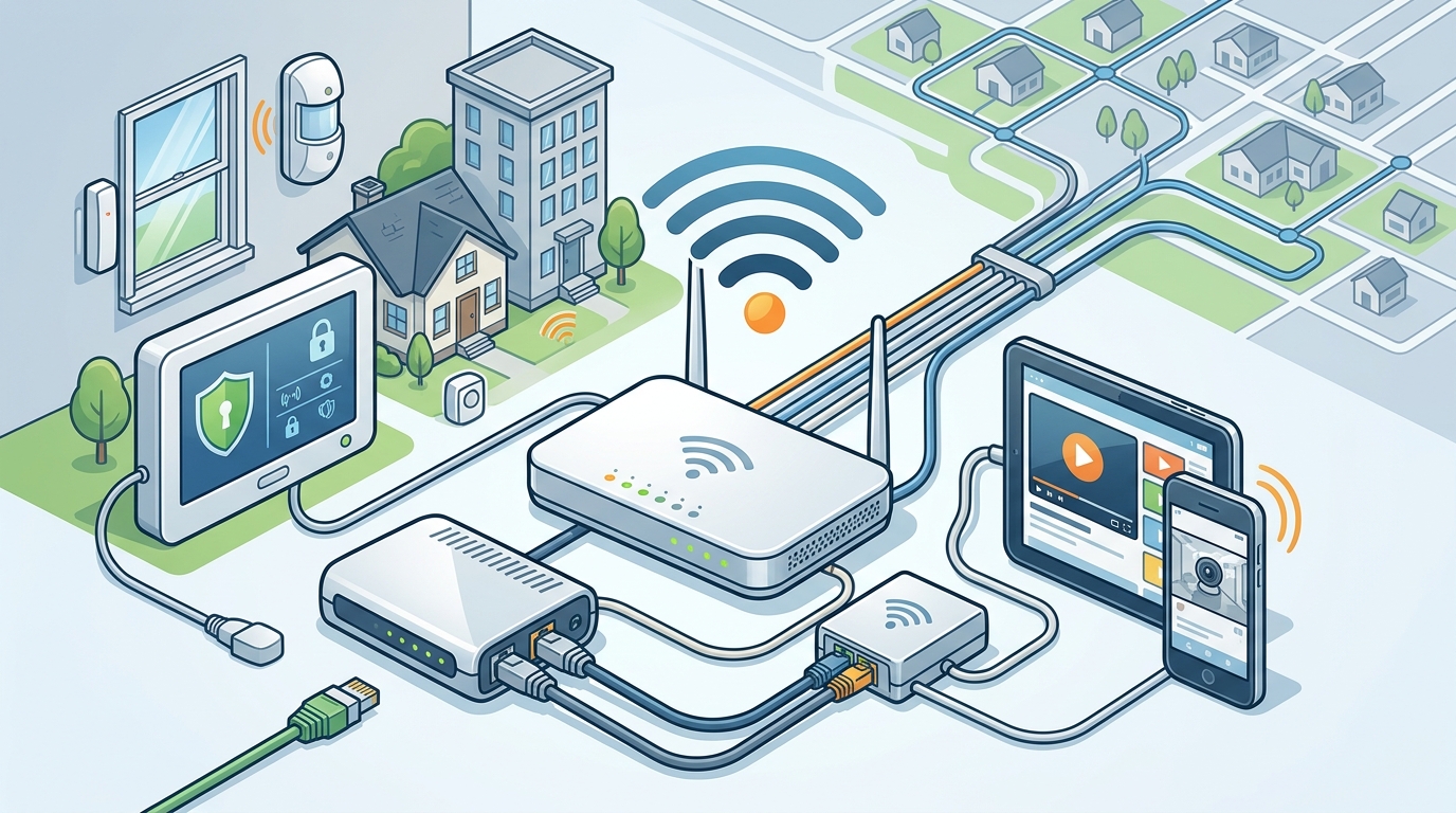 Find Reliable Home Security & Internet Bundles | Utility Connect