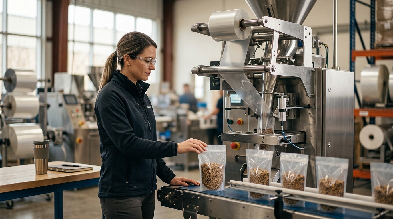 Best VFFS Machine for Pouch Packing: JDA Progress Guide