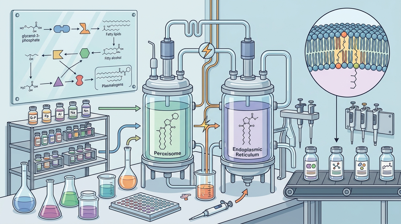 How the Body Produces Plasmalogens: Biosynthesis & Nutrients