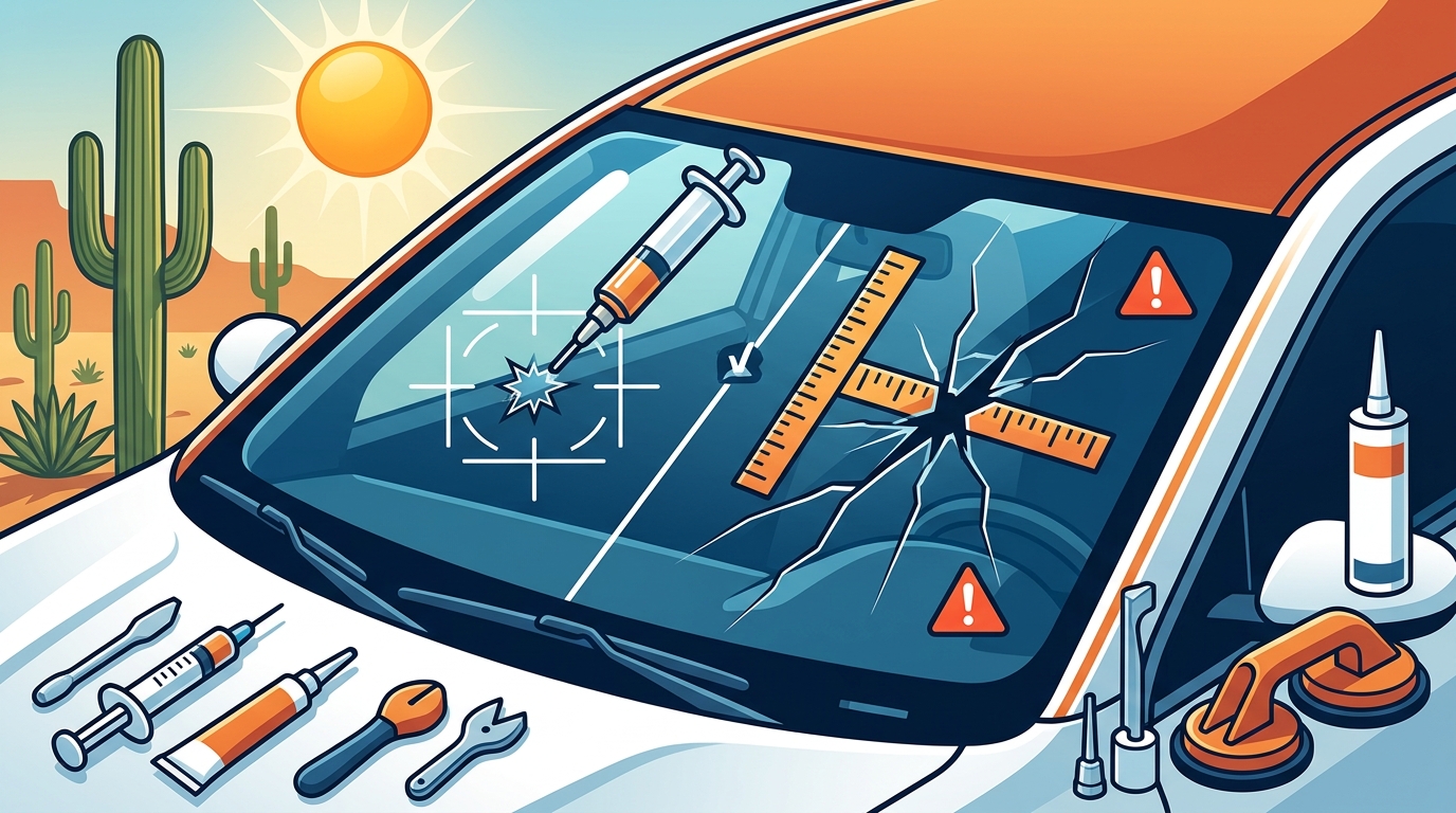 Cracked Windshield: Repair or Replace? Expert Guide for Tucson