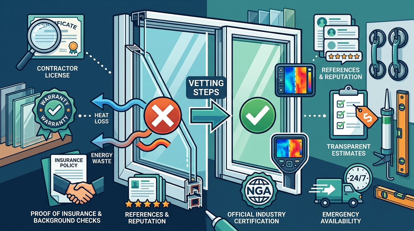 Hiring a Glass Replacement Company: 7 Critical Vetting Steps