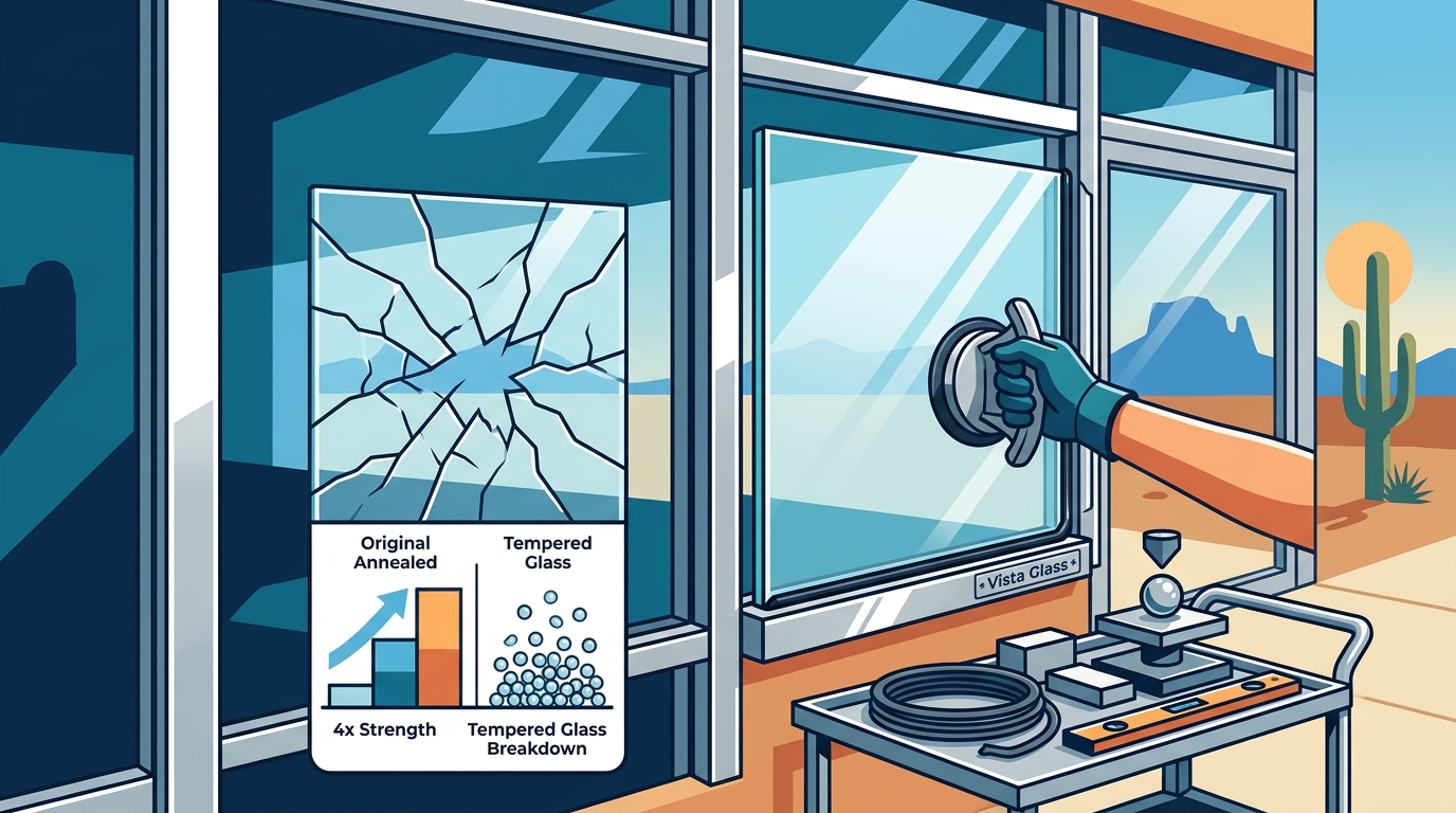 Benefits of Tempered Glass Replacement for Commercial Storefront