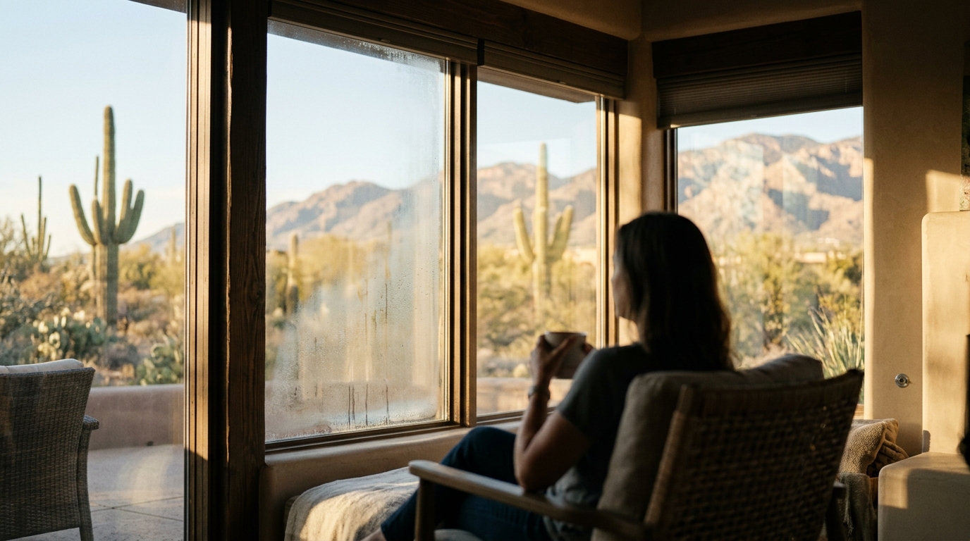 Signs of a Failing Residential Window Seal in Tucson