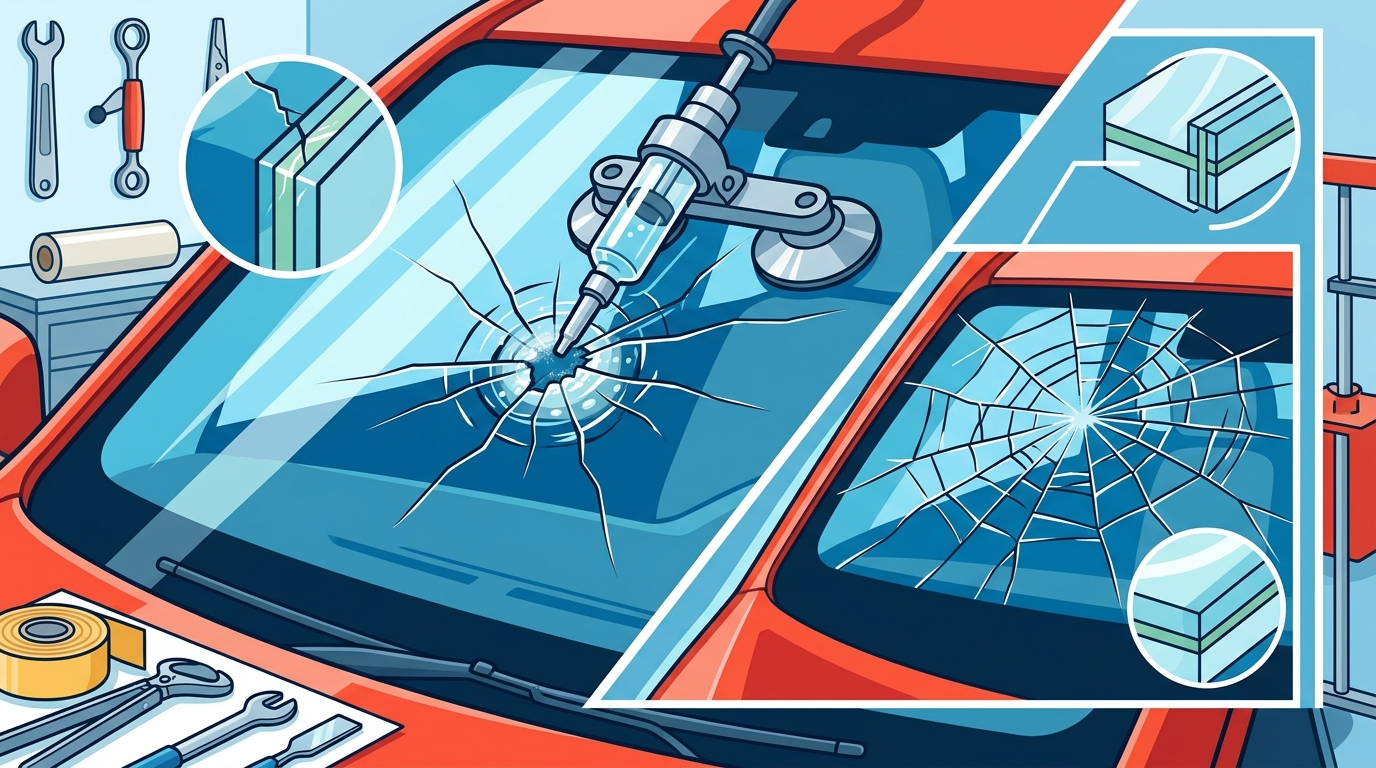 Cracked Windshield: Repair or Replace? Expert Guide