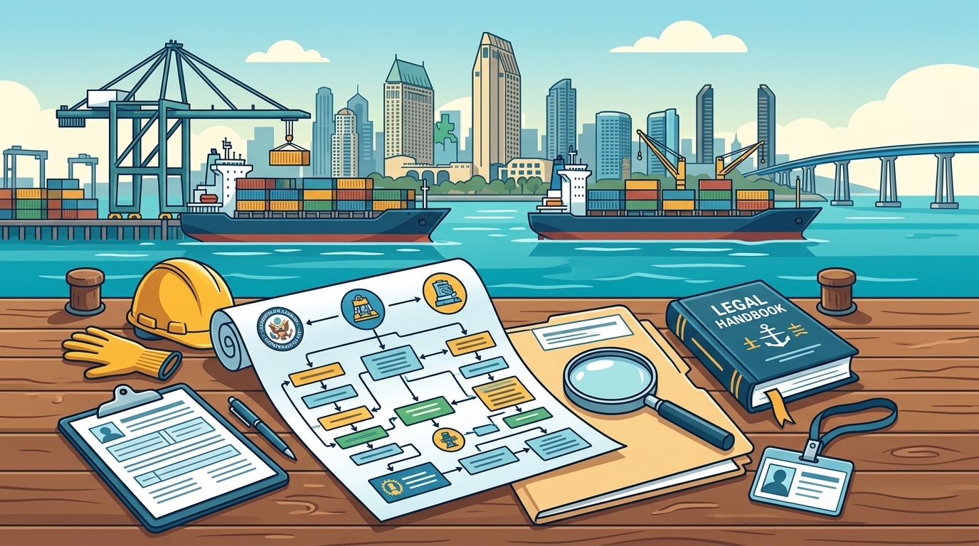 Who Handles Longshore Act Cases in San Diego?
