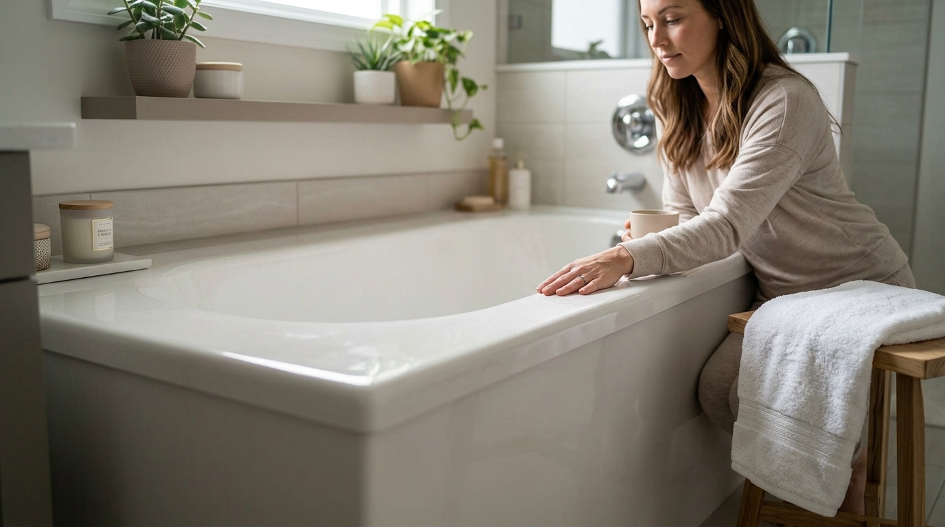 Porcelain Tub Refinishing in Corona CA: Save 70% vs Replacement