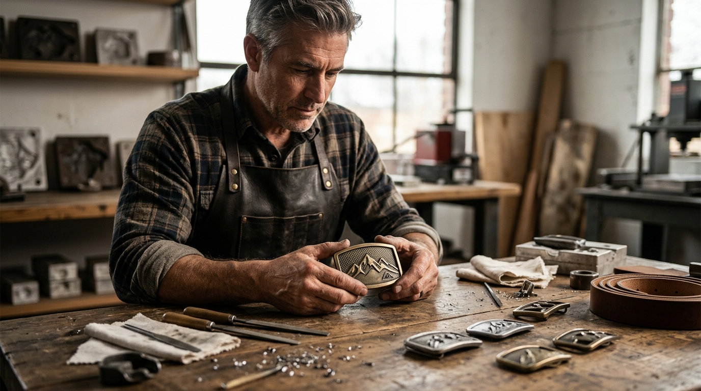 Who Makes Custom Belt Buckles? Mountain Medallion Guide
