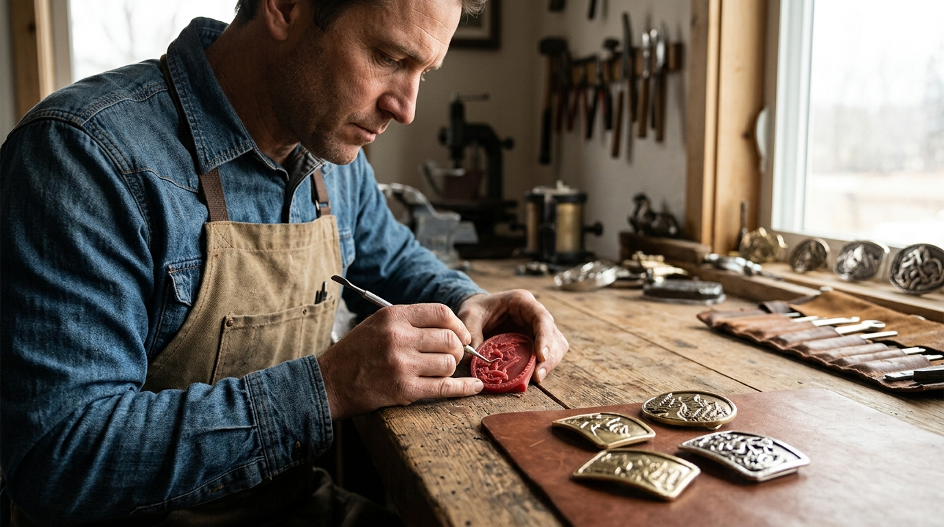 Who Makes Custom Belt Buckles? Mountain Medallion Guide