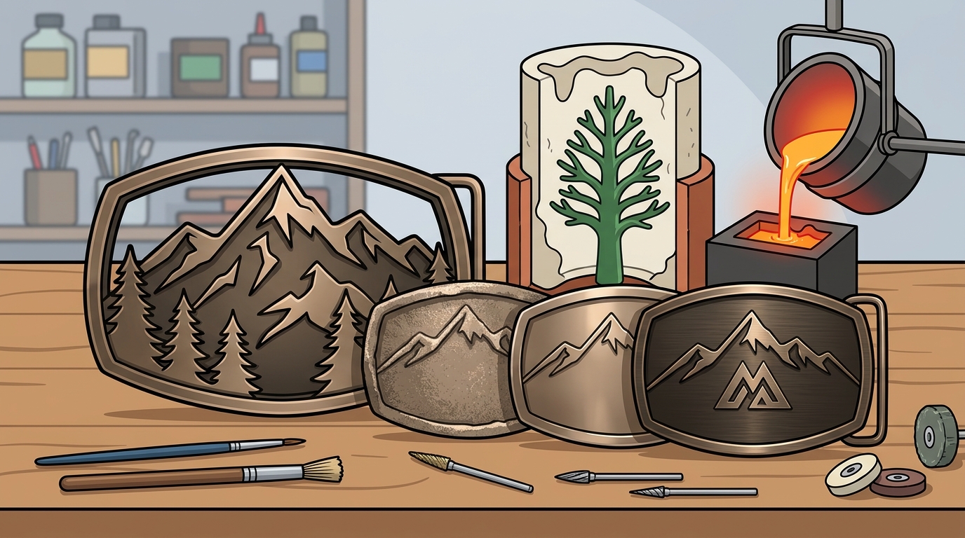 Who Makes Custom Belt Buckles? Mountain Medallion Guide