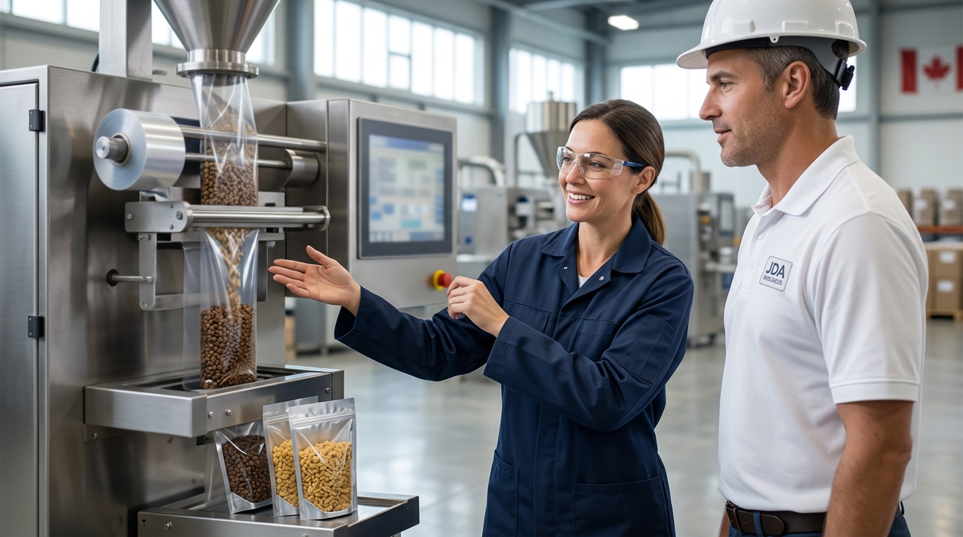 Best VFFS Machine for Pouch Packing: JDA Progress Guide
