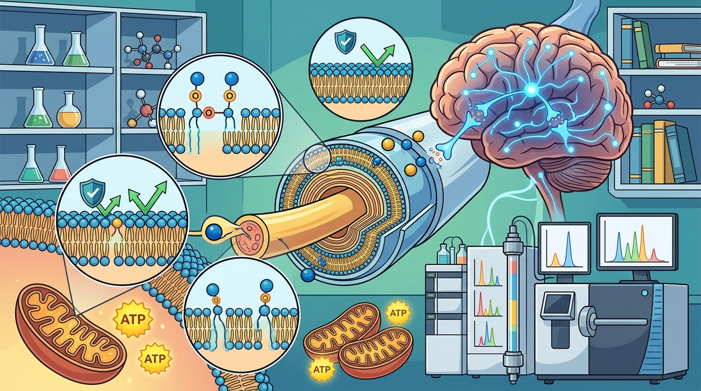 Plasmalogens: Brain Function, Cell Membranes & Myelin Support