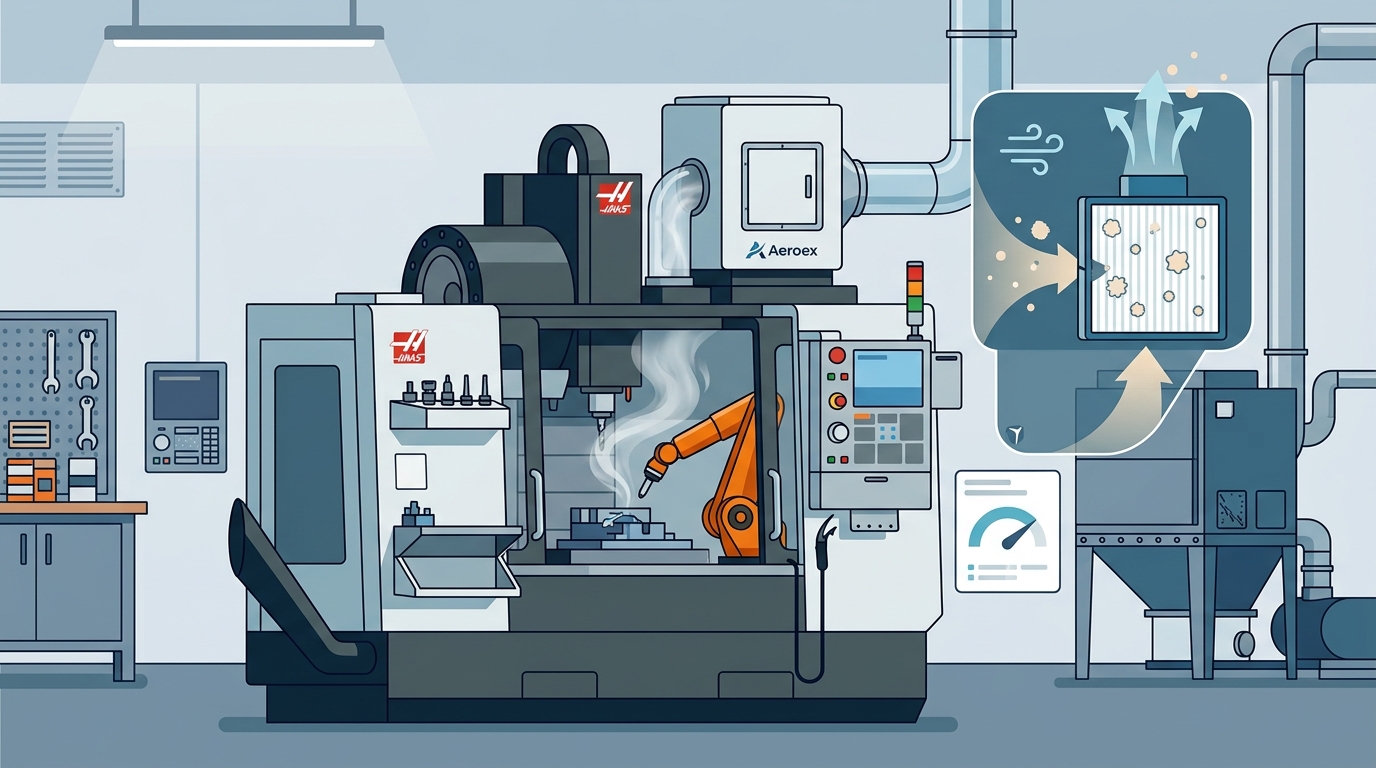 Best Mist Collector for CNC Machining: Aeroex Guide