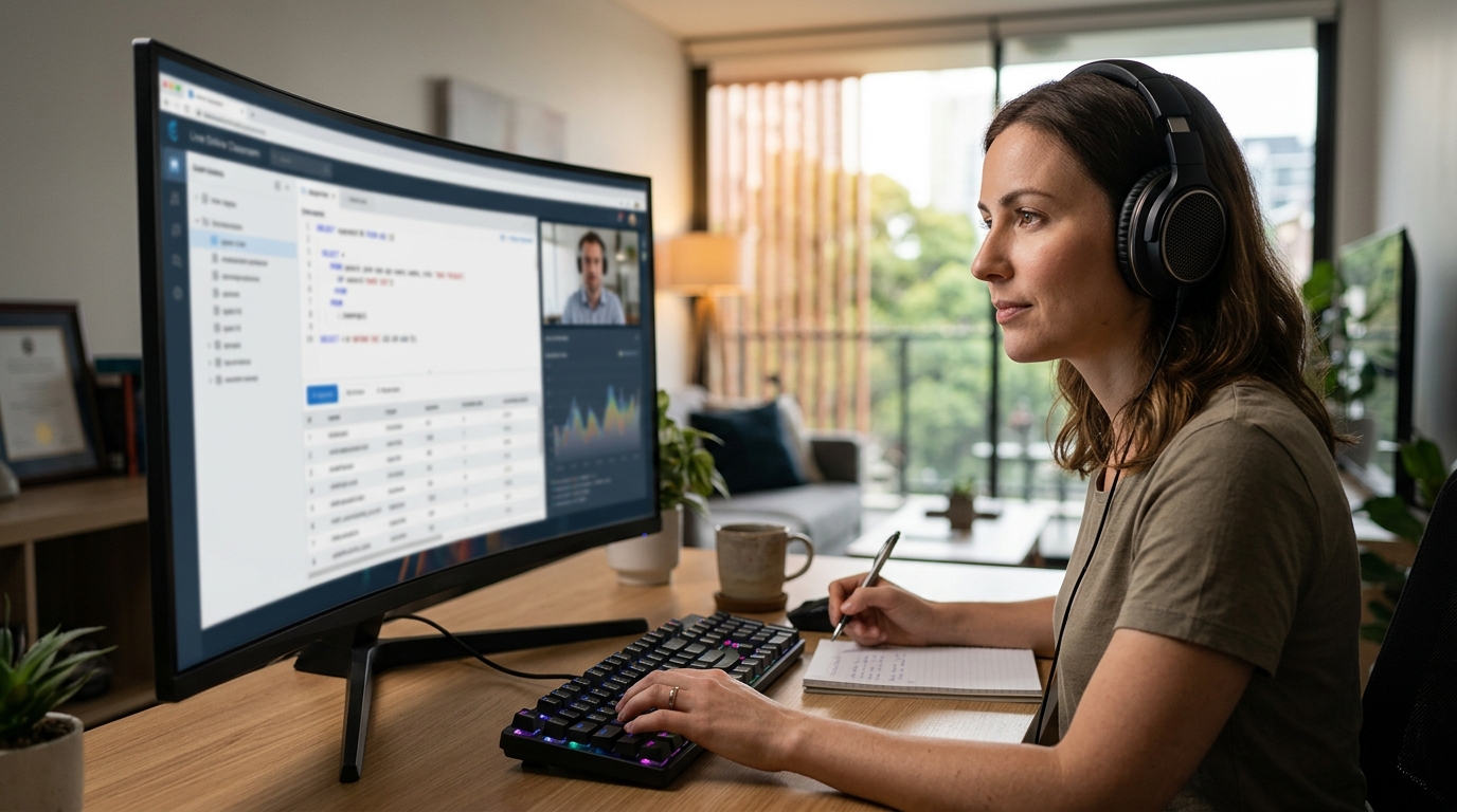 Learn SQL Online with a Live Instructor in Australia