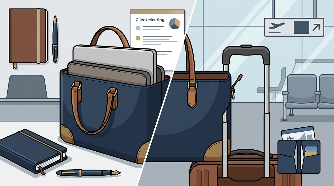 Versatile Leather Tote Bags for Work and Travel