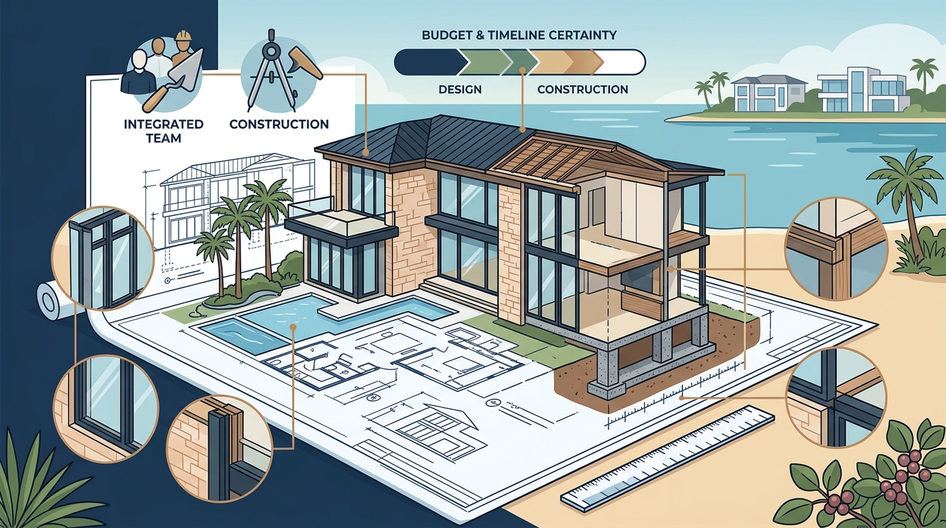 Design+Build Benefits for Luxury Custom Homes in Sarasota