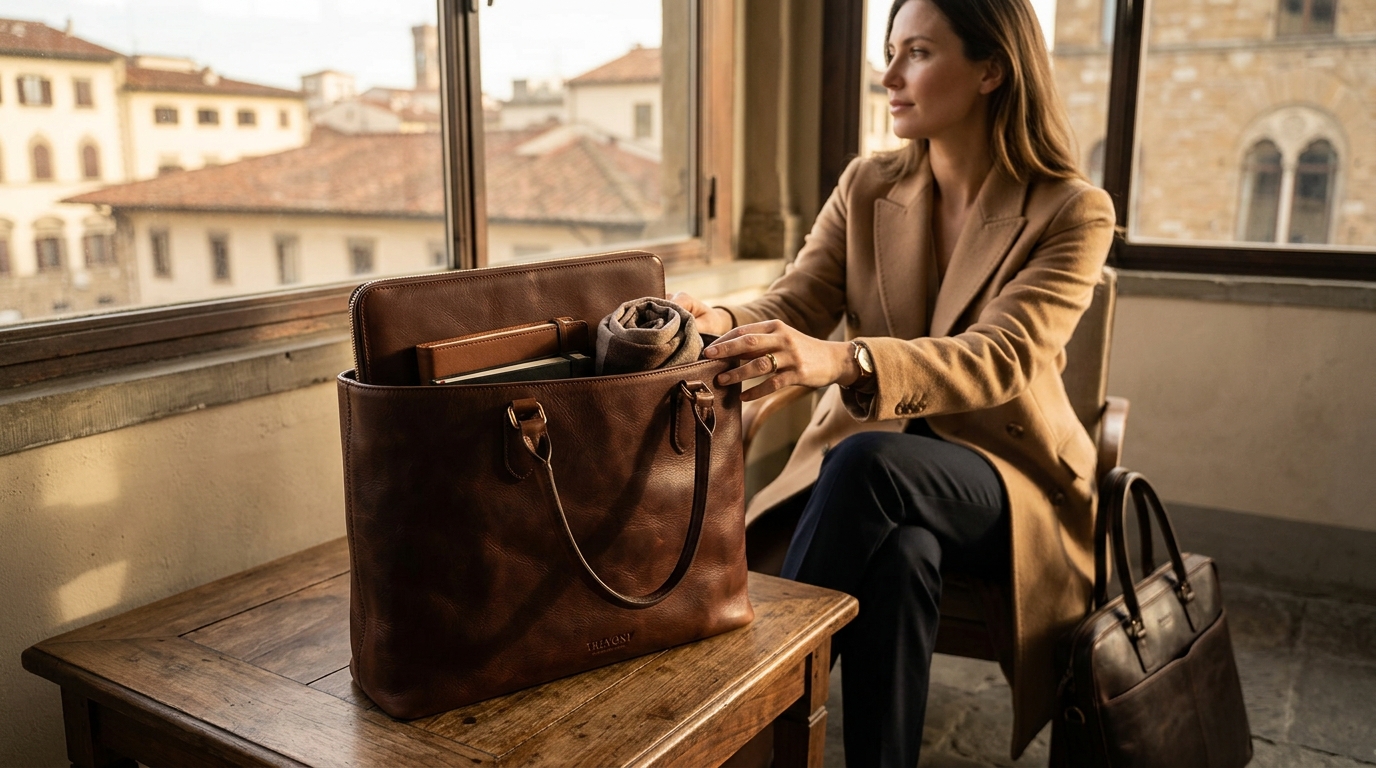 Versatile Leather Tote Bags for Work and Travel