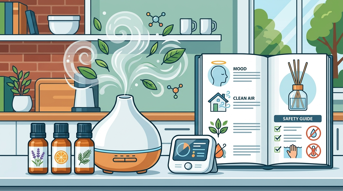 Home Diffusers: Benefits, Types, and Safety Guide