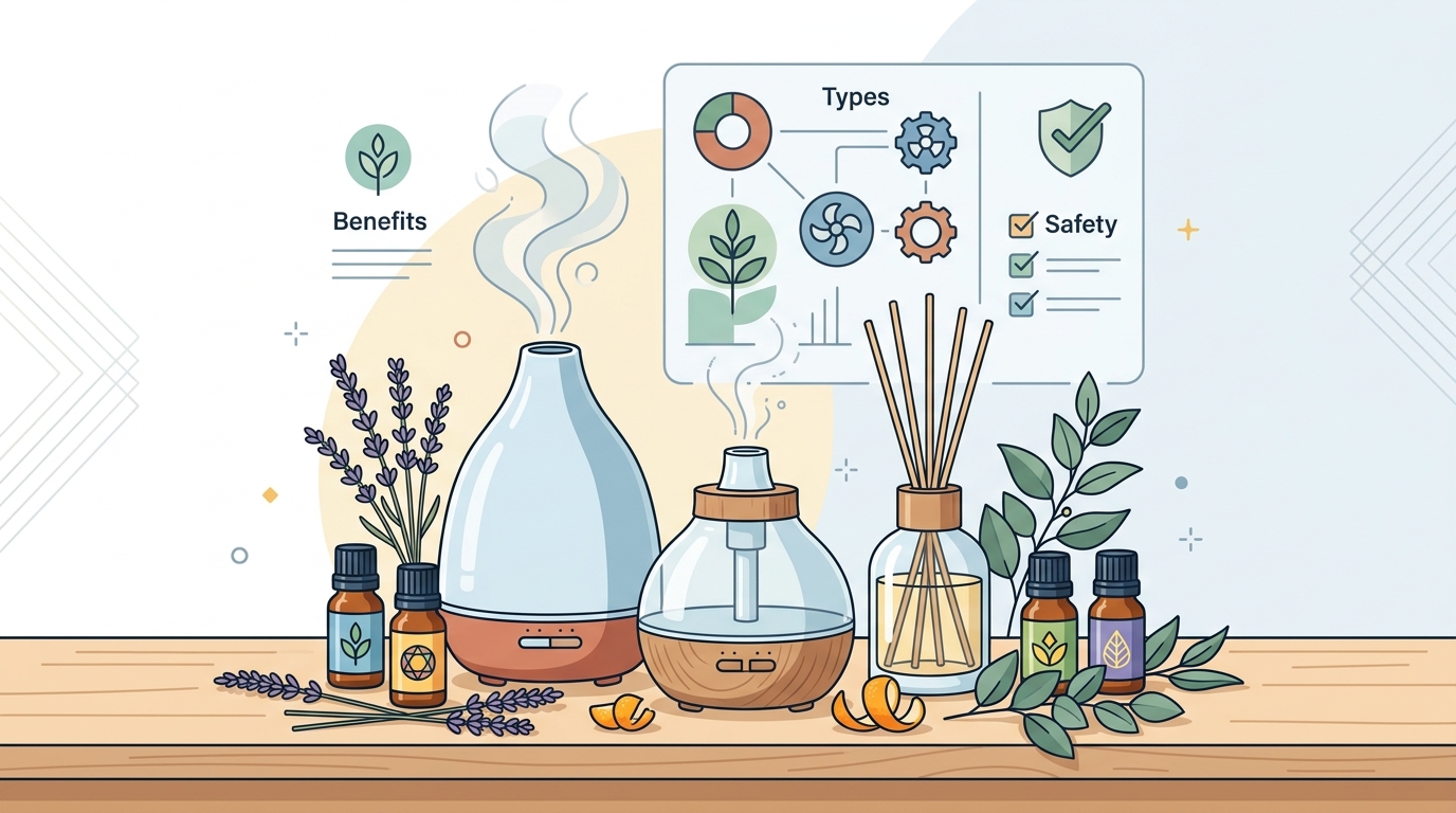 Home Diffusers: Benefits, Types, and Safety Guide