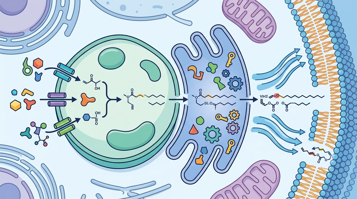How the Body Produces Plasmalogens: Biosynthesis & Nutrients
