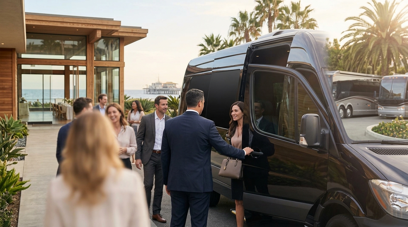 Luxury Group Transportation in Southern California: Booking & Ch